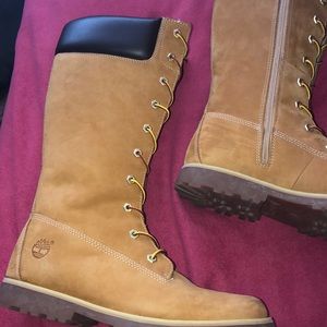 authentic timberland knee high boots